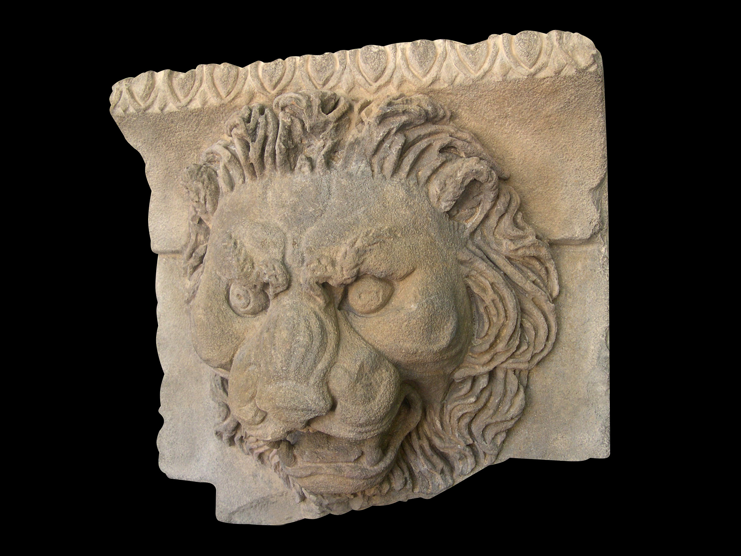 Opera di Sima block with lion’s head spout